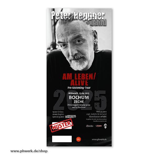 Ticket "Peter Heppner & Band" Bochum, 23.04.2025