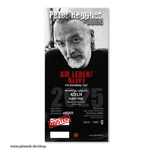 Ticket "Peter Heppner & Band" Köln, 24.04.2025